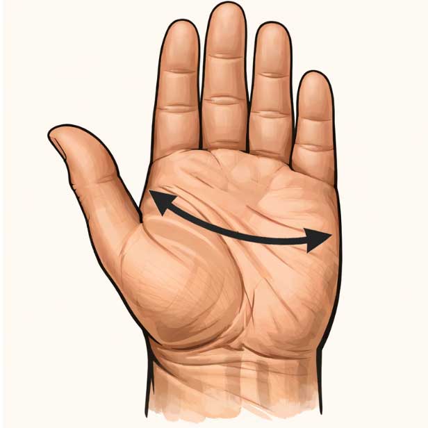 Hand measurement guide